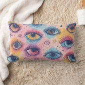 サードアイ開花-装飾用クッション ランバークッション (ブランケット)