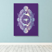 サードアイ – キャンバスプリント (インサイチュ (ウッドフロア))