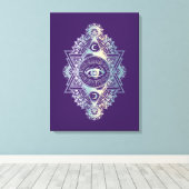 サードアイ – キャンバスプリント (インサイチュ (ウッドフロア))