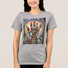サードアイ ミスティック パーム トライブレンドＴシャツ