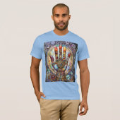 サードアイ ミスティック パーム Tシャツ (正面フル)
