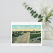 サードアベニューの空中表示 ポストカード (スタンド正面)