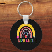 サードグレード先生レインボー先生新学期 キーホルダー (正面)