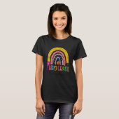 サードグレード先生新学期ボホレインボーレ Tシャツ (正面フル)