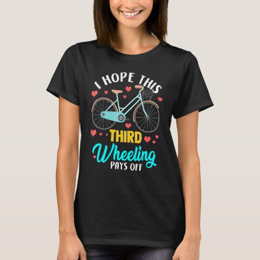 サードホイールが報われますように Tシャツ (正面)