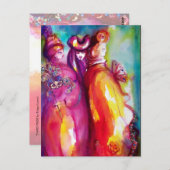 サードマスク/ベネチアンマスカレード ポストカード (正面/裏面)