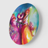 サードマスク ラージ壁時計 (傾斜)