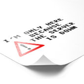 サーバーがダウンしているため、ここにいる フォトプリント (角)