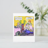 サーバーがダウンしました！ ポストカード (スタンド正面)