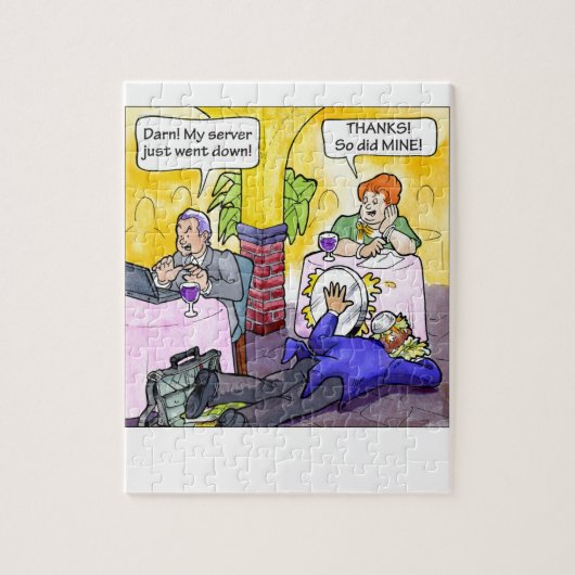 サーバー! ジグソーパズル (縦)