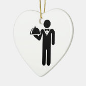 サーバー セラミックオーナメント (左)