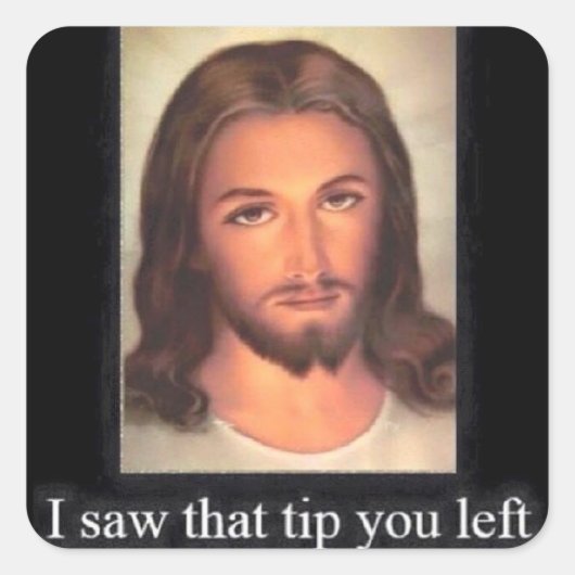 サーバ/Bartendersこれらをあらゆる場所に配置！ スクエアシール (正面)