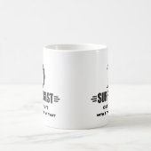 サーパーソナライズされたファー コーヒーマグカップ (中央)