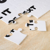 サーパーソナライズされたファー ジグソーパズル (側面)