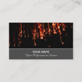 サービエレガントスの業務きらめく用カード 名刺 (正面)