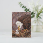 サービシズマンに感謝 Eagle Painterly ポストカード (スタンド正面)