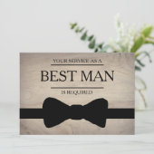 サービスが花婿介添人Groomsmanとして要求される 招待状 (スタンド正面)