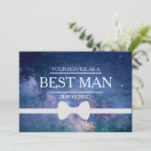 サービスが花婿介添人Groomsmanとして要求される 招待状 (スタンド正面)