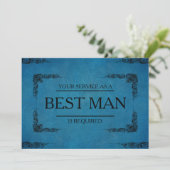 サービスが花婿介添人Groomsmanとして要求される 招待状 (スタンド正面)
