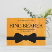 サービスが花婿介添人Groomsmanとして要求される 招待状 (スタンド正面)