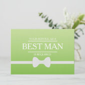 サービスが花婿介添人Groomsmanとして要求される 招待状 (スタンド正面)