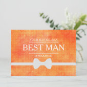 サービスが花婿介添人Groomsmanとして要求される 招待状 (スタンド正面)