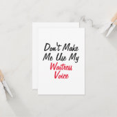 サービスするような声で話しかけないで カード (正面/裏面インサイチュ)