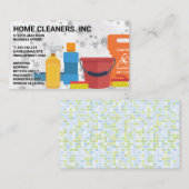 サービスとサプライのクリーニング | 石けん水 名刺 (正面/裏面)