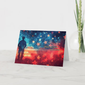 サービスに感謝しています カード