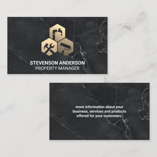 サービスの修正アイコン | 大工 名刺 (正面/裏面)