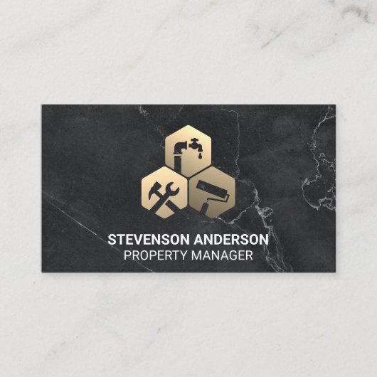 サービスの修正アイコン | 大工 名刺 (正面)