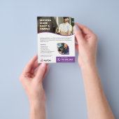 サービスの移カスタム動 チラシ (手)