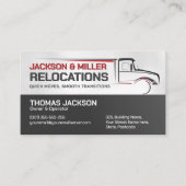 サービスの移動 – 再配置 名刺 (正面)