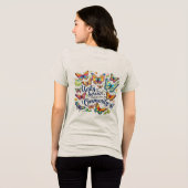 サービスの統一，コミュニティの強さ – Hand-Dra トライブレンドＴシャツ (裏面全面)