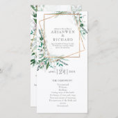 サービスの順序，プログラム，ジオメトリック#2 (正面/裏面)