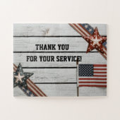 サービスを提供してくれてありがとう ジグソーパズル (横)