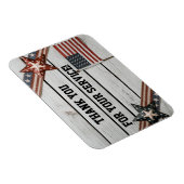 サービスを提供してくれてありがとう マグネット (右側)