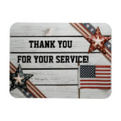 サービスを提供してくれてありがとう マグネット (横)