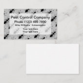 サービスを根絶する害虫駆除 名刺 (正面/裏面)