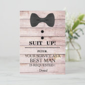 サービスを花婿介添人要求 招待状 (スタンド正面)