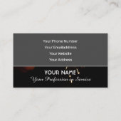 サービスエレガントエキスパート向け名刺 名刺 (裏面)