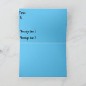 サービスカードをありがとう サンキューカード (内部)