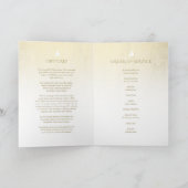 サービスクリームの葬儀のプログラム発注は上がりました プログラム (内部)