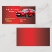 サービスクール名刺の詳細を自動表示 名刺 (正面/裏面)