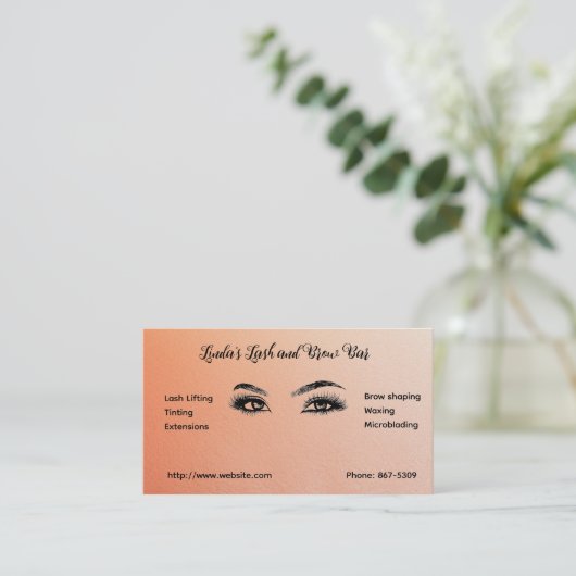 サービスシンプル業務用名刺 名刺 (スタンド正面)