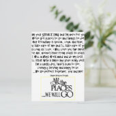 サービスドッグの詩FNL BACK yellow ポストカード (スタンド正面)