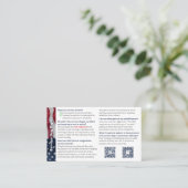 サービスドッグ情報カード：クイックファクト 名刺 (スタンド正面)