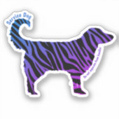 サービスドッグ、ハンドラから分離しない銀河系 シール (正面)