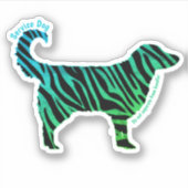 サービスドッグ、ハンドラーから分離しない シール (正面)