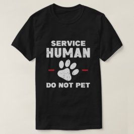サービスハンドラー・触らないでください 面白い犬好きギフト Tシャツ